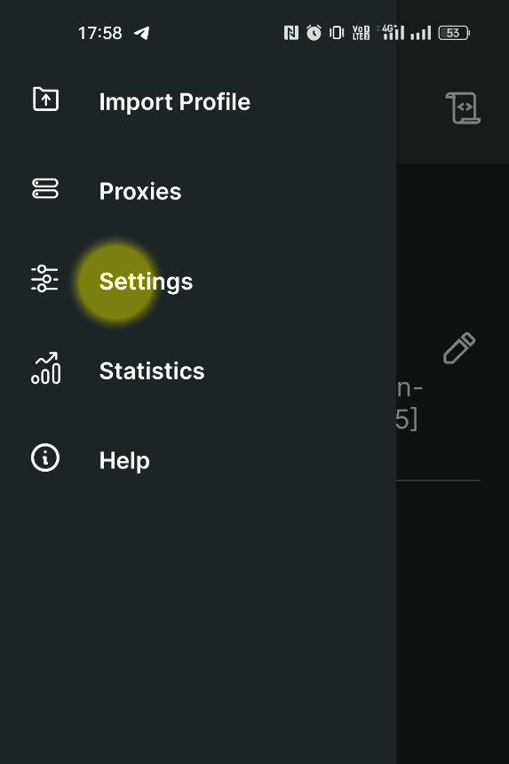 Settings