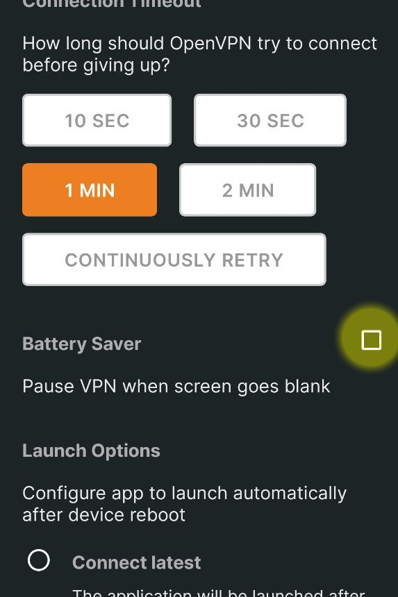 Battery Saver